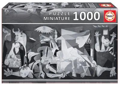 Miniaturní puzzle Guernica, Pablo Picasso 1000 dílků