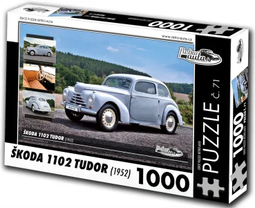 Puzzle č. 71 Škoda 1102 TUDOR (1952) 1000 dílků