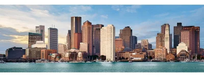 Panoramatické puzzle Boston, Massachusetts 1000 dílků