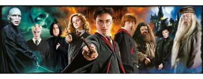 Panoramatické puzzle Harry Potter 1000 dílků