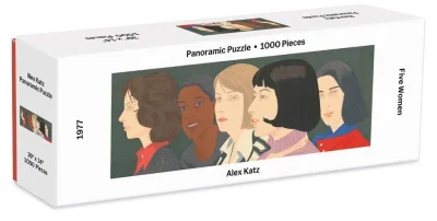 Panoramatické puzzle Pět žen 1000 dílků