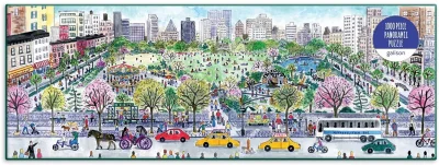 Panoramatické puzzle Pohled na město 1000 dílků