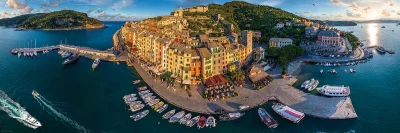 Panoramatické puzzle Porto Venere, Itálie 1000 dílků