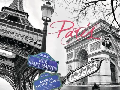 Puzzle Paříž, má láska 1500 dílků
