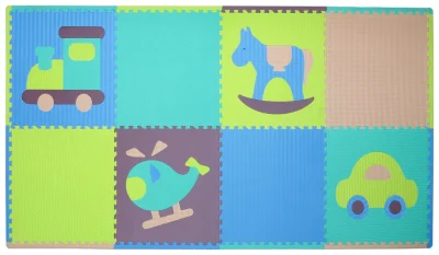 Pěnové puzzle Klučičí hračky SX (60x60) s okraji