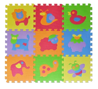 Pěnové puzzle Zvířátka (28x28)