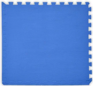 Pěnový koberec tl. 2 cm - tmavě modrý 1 díl s okraji