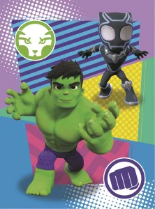 Puzzle Amazing Spidey: Hulk a Black Panther 20 dílků