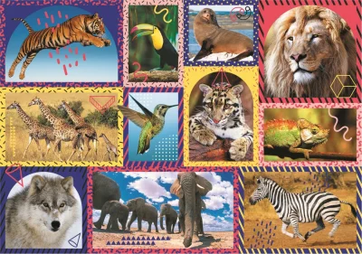 Puzzle Animal Planet: Divoká příroda 1000 dílků