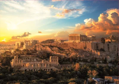 Puzzle Athény: Akropolis 1000 dílků