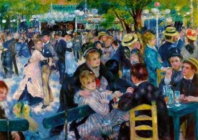 Puzzle Auguste Renoir: Tanec v Moulin de la Galette 1000 dílků