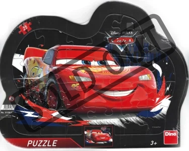 Puzzle Auta: Blesk McQueen 25 dílků