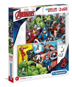 Puzzle Avengers 2x60 dílků