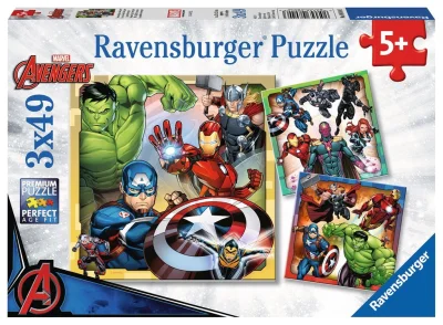Puzzle Avengers 3x49 dílků