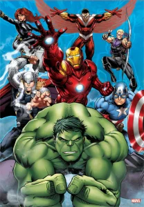 Puzzle Avengers - Sjednocení 200 dílků