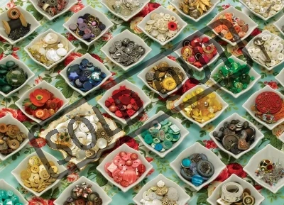 Puzzle Babiččiny knoflíky 1000 dílků
