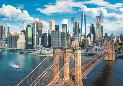 Puzzle Brooklynský most, New York, USA 1000 dílků
