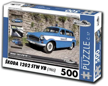 Puzzle č. 17 Škoda 1202 STW VB (1965) 500 dílků