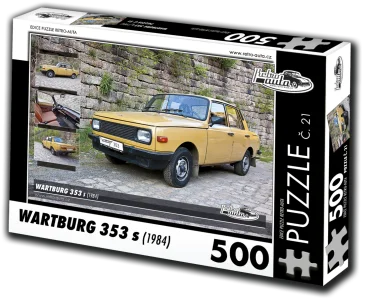 Puzzle č. 21 Wartburg 353 s (1984) 500 dílků