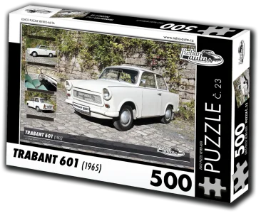 Puzzle č. 23 Trabant 601 (1965) 500 dílků