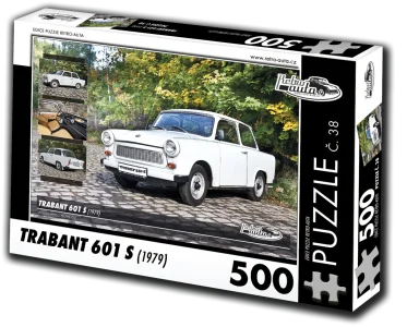 Puzzle č. 38 Trabant 601 S (1979) 500 dílků