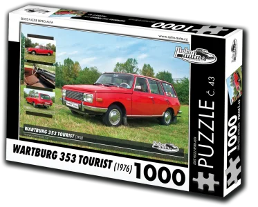 Puzzle č. 43 Wartburg 353 Tourist (1976) 1000 dílků