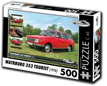 Puzzle č. 43 Wartburg 353 Tourist (1976) 500 dílků