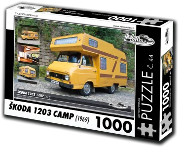 Puzzle č. 44 Škoda 1203 Camp (1969) 1000 dílků