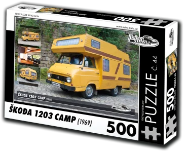 Puzzle č. 44 Škoda 1203 Camp (1969) 500 dílků