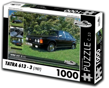 Puzzle č. 53 Tatra 613-3 (1987) 1000 dílků