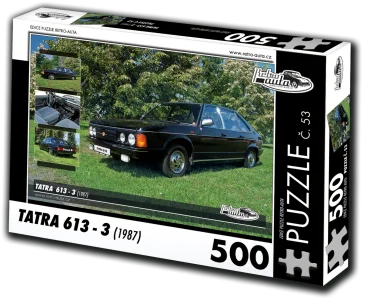 Puzzle č. 53 Tatra 613-3 (1987) 500 dílků