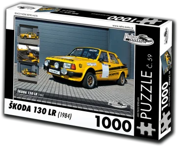 Puzzle č. 59 Škoda 130 LR (1984) 1000 dílků