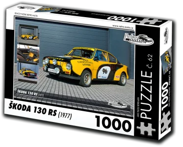 Puzzle č. 62 Škoda 130 RS (1977) 1000 dílků