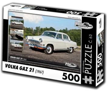 Puzzle č. 63 Volha GAZ 21 (1967) 500 dílků