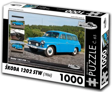 Puzzle č. 65 Škoda 1202 STW (1966) 1000 dílků