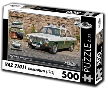 Puzzle č. 73 VAZ 21011 Volkspolizei (1975) 500 dílků