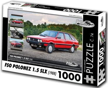 Puzzle č. 74 FSO Polonez 1.5 SLX (1988) 1000 dílků
