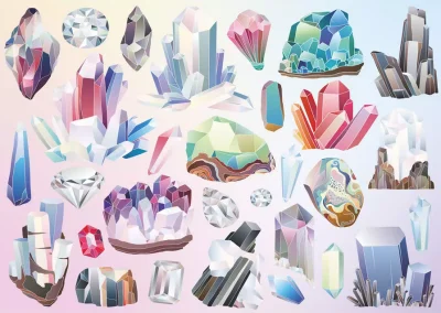 Puzzle Crystals 1000 dílků