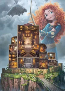Puzzle Disney Castle Collection: Merida 1000 dílků