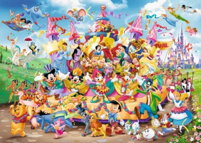 Puzzle Disney karneval 1000 dílků