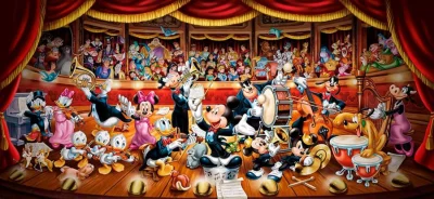 Puzzle Disney orchestr 13200 dílků
