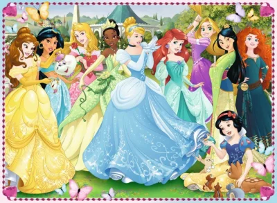 Puzzle Disney princezny: Čas zazářit XXL 100 dílků