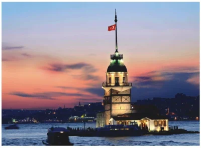 Puzzle Dívčí věž, Turecko 1000 dílků