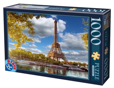 Puzzle Eiffelova věž, Paříž 1000 dílků