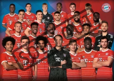 Puzzle FC Bayern Mnichov sezóna 2022/23, 1000 dílků