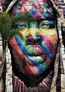 Puzzle Grafitti v Sao Paulu 260 dílků