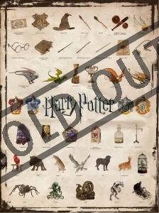 Puzzle Harry Potter: Ikony 1000 dílků