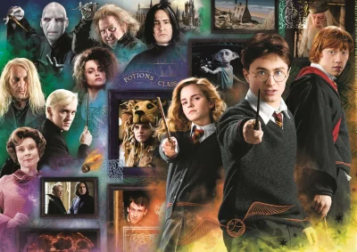 Puzzle Harry Potter: Kouzelnický svět 1000 dílků