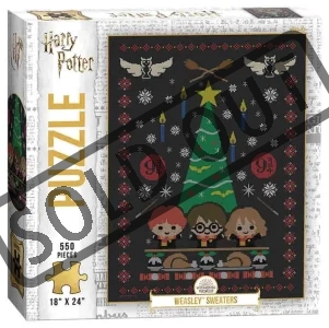 Puzzle Harry Potter: Vánoční svetr Weasleyových 550 dílků