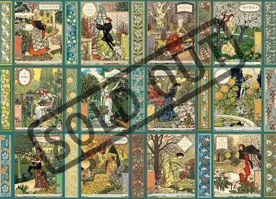 Puzzle Jardiniere: Zahradnický kalendář 1000 dílků